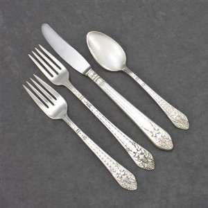 Marquise by 1847 Rogers, Silverplate 4 PC Setting, Viande/Grille Size 