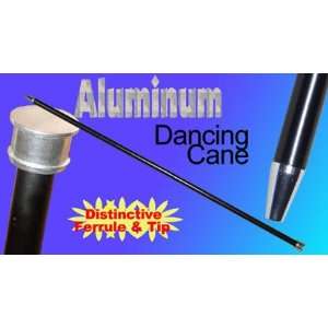  Dancing Cane  Black Aluminum  Stage Magic Trick / Toys 