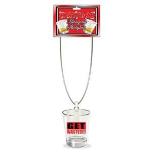  Flashing Hanging Party Shot Glass  Get Wasted Health 