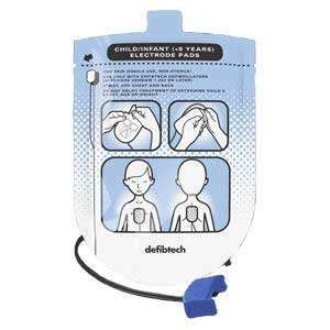  Defibtech Lifeline Pediatric Electrode Pads Health 