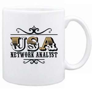  New  Usa Network Analyst   Old Style  Mug Occupations 