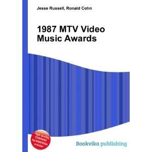  1987 MTV Video Music Awards Ronald Cohn Jesse Russell 