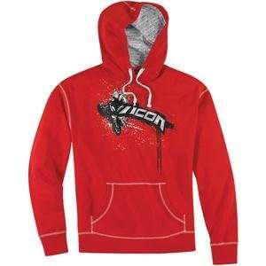  Icon Loft Hoodie   Large/Red Automotive
