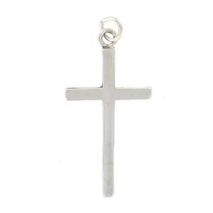 Large Cross Sterling Silver Charm Evercharming 