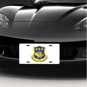  Army 19th Infantry Regiment LICENSE PLATE Automotive