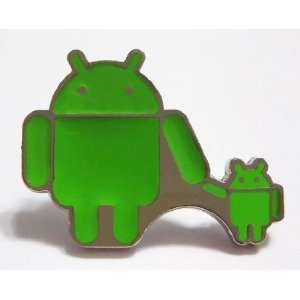  Mobile World Congress 2011 Google Android Pin Badge Parent 