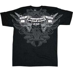  Scorpion Headbutt T Shirt   Large/Black Automotive