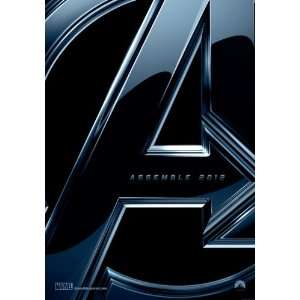  THE AVENGERS (2012) Movie Poster TEASER   27x40   Double 
