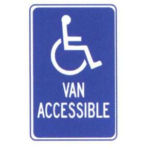  Handicapped Parking Van Accessible Sign 