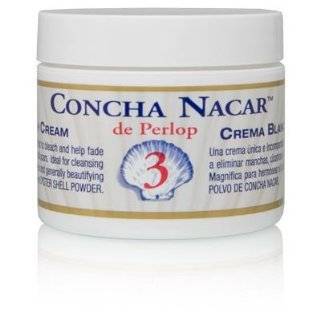 Concha Nacar de Perlop Natural Bleach Cream #3 Original Formula Facial 