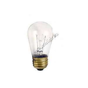 11S14/Y/TF 130V 11W CERAMIC YELLOW TUFF COAT E26 Light Bulb / Lamp Z 