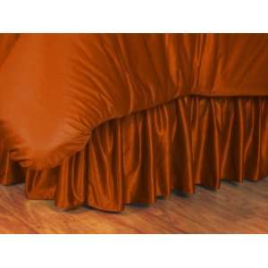  Best Quality Texas Longhorns Full Bed Skirt Dark Orange By 