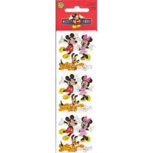  Disney Mickey Mouse Minnie and Pluto Sparkle Scrapbook 