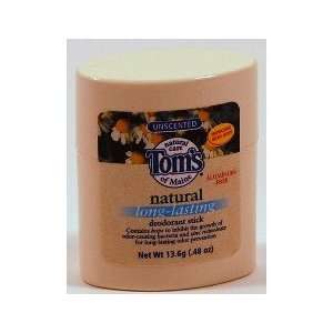  Toms of Maine Deo Stick Unsc .48oz (Natural Trial) Health 