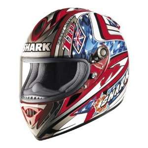  Shark RSR 2 Foggy Full Face Helmet X Small  Red 
