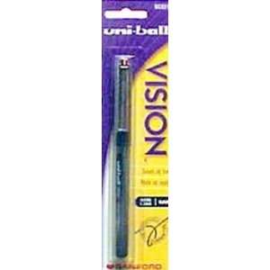  Uniball Vision Fine Black Pen (6 Pack)