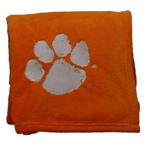   Tigers Embroidered Fleece Throw (50 x 70 inch)