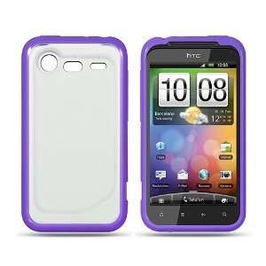  Crystal Clear Hard Cover with Flex Purple Side Impact 