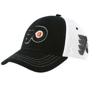   Philadelphia Flyers Black Zfit Basic Logo Flex Hat