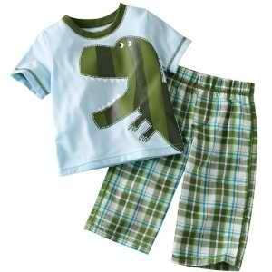  Carters Dinosaur Pajama Set (2T) Baby