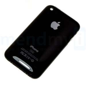 iPhone Compatible Back Cover Housing w/Chrome Bezel 3G 8GB Black Brand 