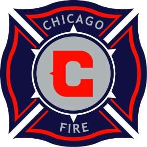  Chicago Fire USA Soccer Auto Car Decal Sticker 6X6 