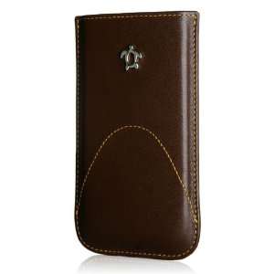  3G/3Gs Slim Vertical Case Classic Collection Nappa Brown Electronics