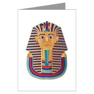  Greeting Card Egyptian Pharaoh King Tut 