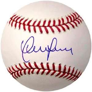Yunel Escobar Autographed Baseball