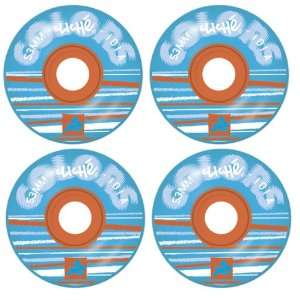   Cliche Skateboards 53mm WHEELS Colors Core RED CYAN