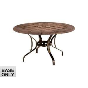 Tropitone Bases Cast Aluminum Round Patio Dining Table Base Only 