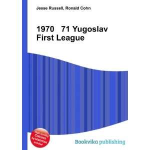  1970 71 Yugoslav First League Ronald Cohn Jesse Russell 