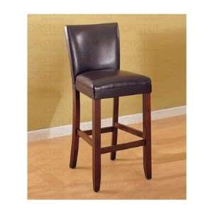  Yuba City Chair in Brown/Cherry [Set of 2]