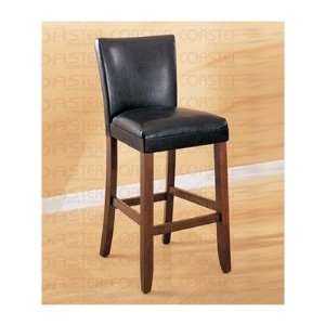  Yuba City Chair in Black/Cherry [Set of 2] Furniture 