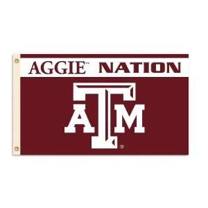  NCAA Texas A & M Aggie Nation 3 by 5 Foot Flag w 