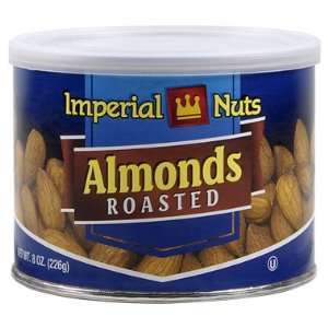 Imperial Nuts Roasted Almonds   Salted  Grocery & Gourmet 