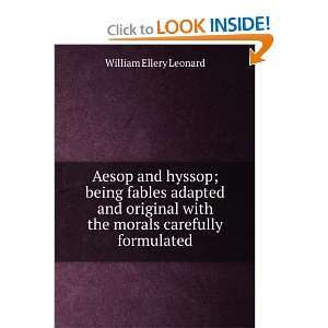  Aesop and hyssop; being fables adapted and original with 