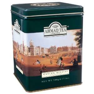 Ahmad 500g Loose Ceylon Special Tea Caddy, 1.56 Ounce Tin 17.6 Ounce 