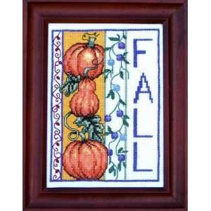  Fall Pumpkins   Cross Stitch Pattern Arts, Crafts 