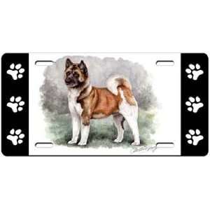  Akita License Plate