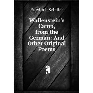   from the German And Other Original Poems Friedrich Schiller Books