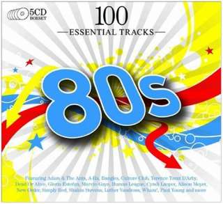 Various 100 Essential Hits Of The 80S CD Box Set NEW (UK Import 