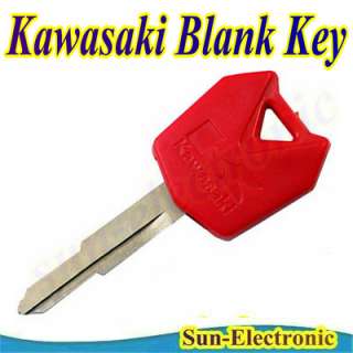 Blank Key for Kawasaki ZX 6R ZX 9R ZX 10R ZX 12R ZX 14R ZXR250 ZXR400 