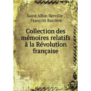   franÃ§aise FranÃ§ois BarriÃ¨re Saint Albin Berville  Books
