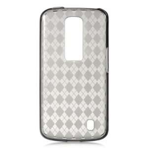 LG Nitro HD HD TPU Skin Case Cover   Smoke Diamond Pattern Design 1 Pc 