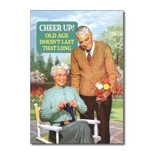  Funny Birthday Card Cheer Up Old Age Humor Greeting 
