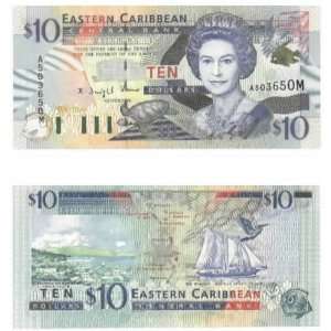   States Montserrat ND (1998) 10 Dollars, Pick 38m 