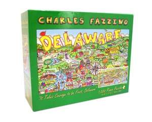   VACATION FAZZINO 1000 Piece PUZZLE by Andrews Blaine, Charles Fazzino