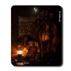  3D CG Mousepad, Image Entitled Freaks Electronics