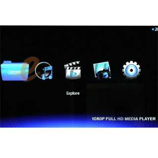 Mini Full HD 1080P HDMI Multi Media HDD Player with SD/MMC/SDHC Card 